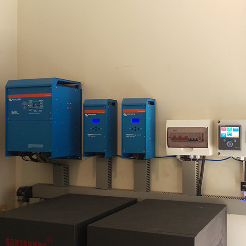 Subusters inverter power as backup power solution.